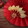 Flower Thai Hair Sticks Rhinestone U-shaped Hair Fork Ethnic Style Hair Accessories  Party
