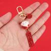 Fashion Cute Car Bag Pendant Fortune Cat Cartoon Japanese Lucky Cat Keychain