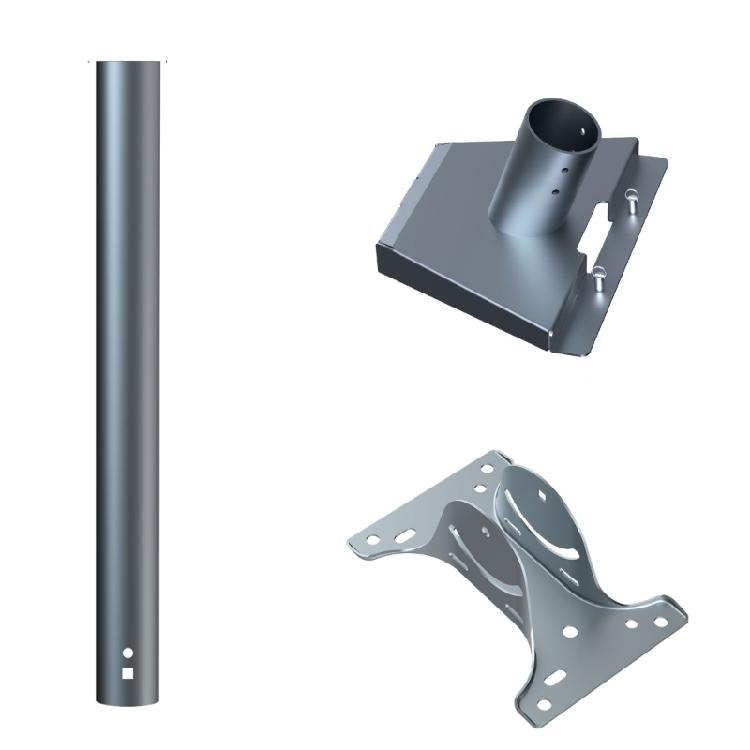 Прочный Настенный Кровельный Кронштейн Для Спутникового Ресивера V4 Металлический Железный Коррозионностойкий Крепеж