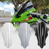 WOOGA Motorcycle Windshield Screen Panel Spoiler for Honda Ninja and Ninja ZX-4R/4RR 2023-2024 ZX-25R 2021-2024 (Black Smoke)