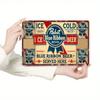 Pabst Blue Ribbon Винтажная металлическая жестяная вывеска Ретро Настенный декор для домашнего бара Гаража Паба