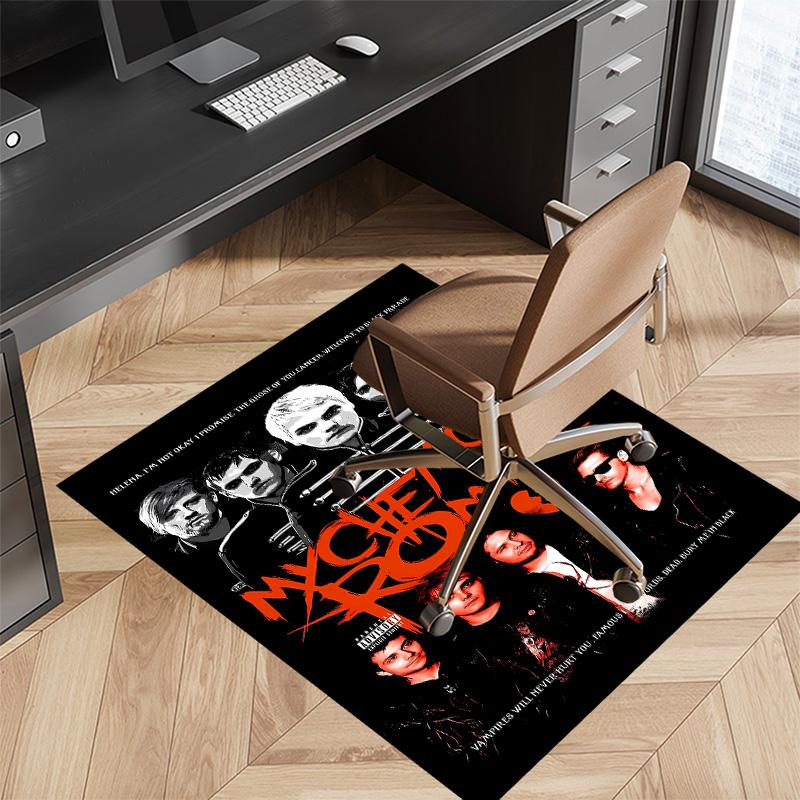 My Chemical Romance The Black Parade Printed Absorbent Washable Carpet, Non-Slip Bathroom Mats, Kitchen Rugs, Yoga Mat,Living Room Entrance, Camping P