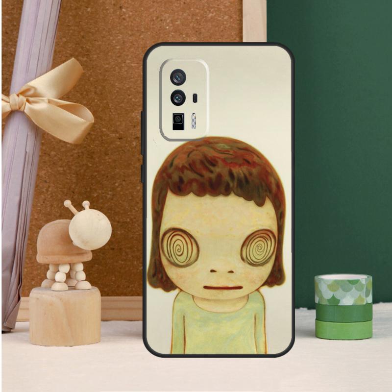 Чехол Yoshitomo Nara для POCO X6 Pro X3 X4 X5 M6 Pro F5 F3 M5s Xiaomi 13T Pro 11T 12T 12 13 14 Ultra
