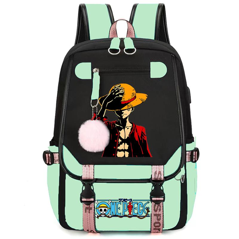 Аниме One Piece унисекс универсальный рюкзак водонепроницаемый рюкзак для студентов ежедневная сумка для книг для детей подарки для мужчин и женщин дорожная сумка для отдыха Mochila