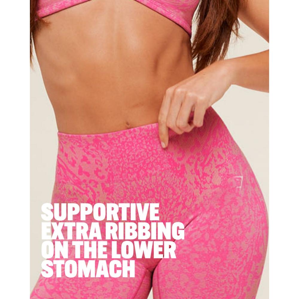 Gymshark Адаптировать Animal X Шорты Whitney Электрический розовый    Сорбетный желтый B6b3h Kdgt