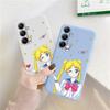 Мягкий силиконовый чехол с рисунком для девочек для Xiaomi Redmi Note 13 Pro 13C Samsung A55 M35 S24 iPhone Huawei Honor Realme Camera Защитный противоударный чехол