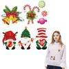 Christmas Gift Iron On Patch Hot Tear T-Shirt Dresses New Design Diy Thermal Transfer Patch For Clothes Hoodies Sticker