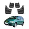 4PCS Car Mud Flaps Splash Guards Mudguards Car Mud Flaps Compatible with VW Sharan 2004 2005 2006 2007