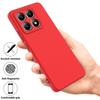 For Xiaomi 14T Case Liquid Silicone Anti-Scratch Phone Cover with Hand Strap