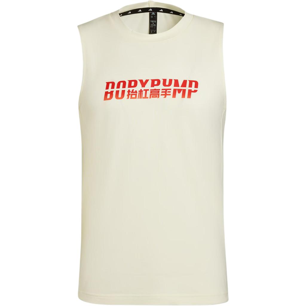 adidas X Коллаборация Les Mills FW25 Быстросохнущий Вязаный Спортивный Жилет Без Рукавов с Круглым Вырезом Мужские Жилеты KT6895