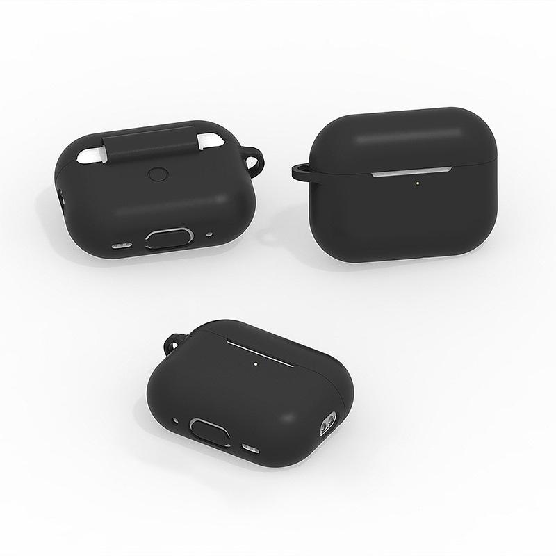Защитный силиконовый чехол для гарнитуры Bluetooth Apple pro4 с мягкой оболочкой - чехол для наушников с защитой от падения