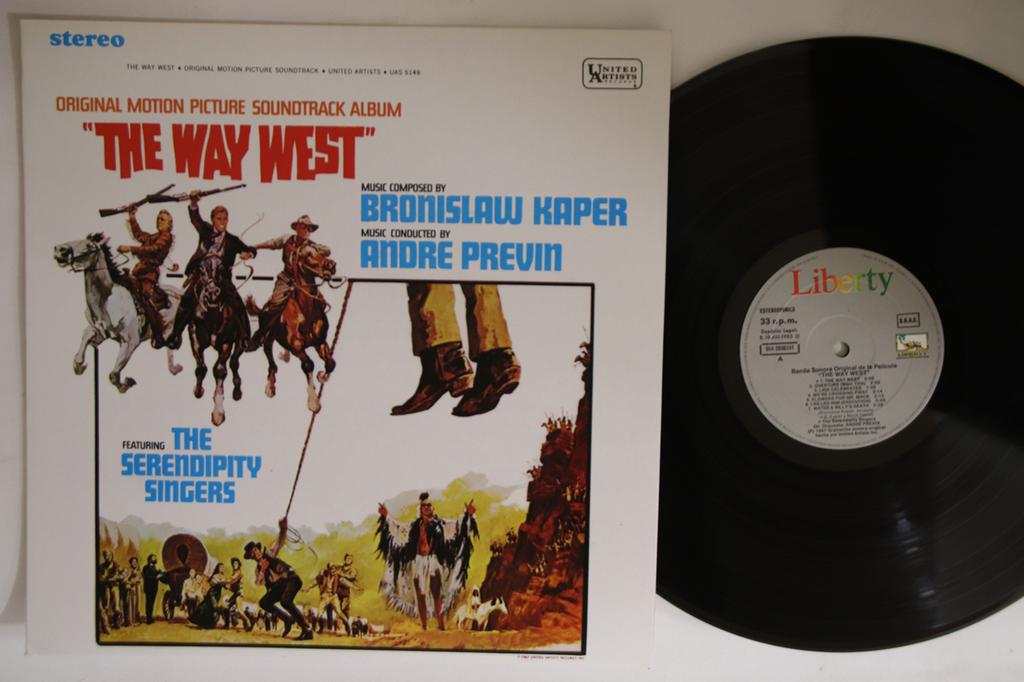 LP Пластинка OST, БРОНИСЛАВ КАПЕР, АНДРЕ ПРЕВИН - Путь на Запад 0542606241 LIBERTY Испания Саундтреки и Мюзиклы Б/У