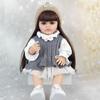 55 см полностью мягкое силиконовое тело новорожденный ребенок русский разговор девочка кукла 22 дюйма реалистичная принцесса малыш игрушка для ванны Bebe подарок на день рождения