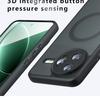 Совместимость с Xiaomi Poco F7 Ultra, Poco F7 Pro Чехол-крышка Встроенный магнитный противоударный чехол для телефона