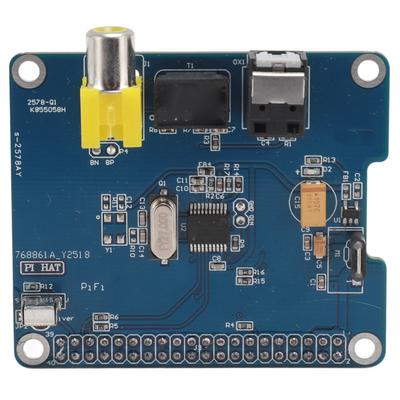 Цифровая звуковая карта HiFi DiGi + для RasPi 3 2 I2S SPDI WM8804G, плата расширения HiFi с инфракрасным приемом