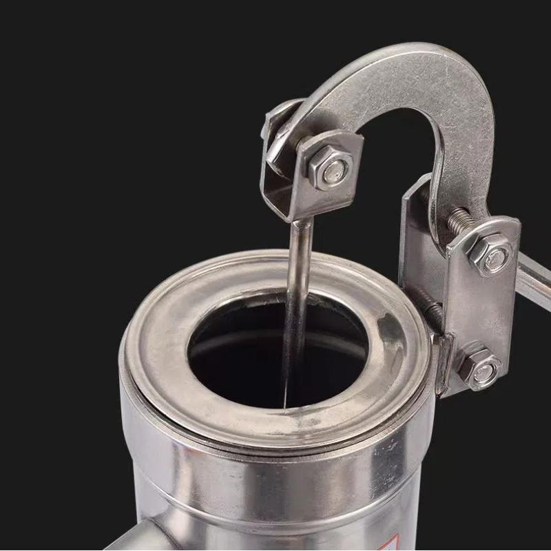 Всасывающий насос из нержавеющей стали, ручной водоструйный насос, бытовой насос для мелководных скважин, ручной насос для колодезной воды для сада, двора, фермы