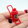 Plastic Dollhouse Mini Fire Extinguisher Doll House Decoration for 1/6 And 1/12 Dollhouse
