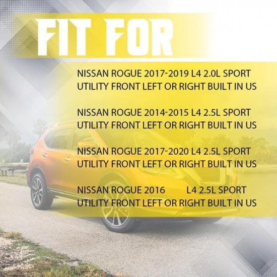 Датчик скорости колеса ABS Передний Сторона водителя+пассажира Подходит для Nissan Rogue 2014- V