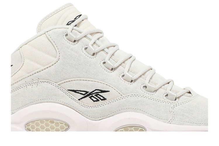 Мужские кроссовки Reebok Question Mid Ankle Reaper (2020) Алабастр/Стекло Розово-Черный