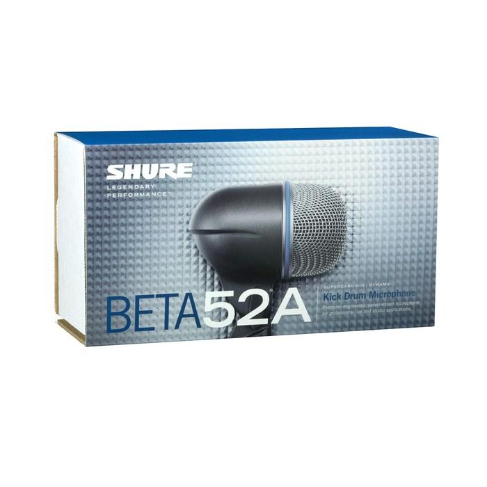 Динамический микрофон для бас-барабана SHURE BETA 52A-J (Суперкардиоида)