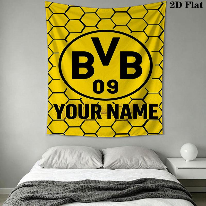 Custom Bvb Wall Hanging Printed Fabric Blanket Decorative Tapestries for Bedroom Living Room Home Decor