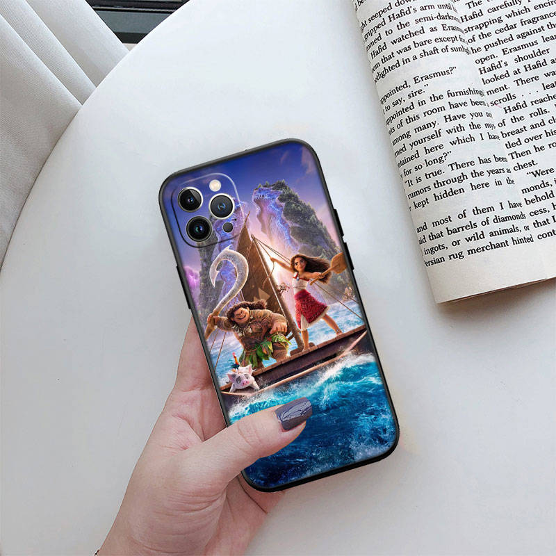 Чехол для телефона II14 Moana для iPhone 6 6s 7 8 11 12 13 14 15 XS Pro Max XR X SE Samsung S20 S21 S22 S23 S24 FE Ultra Plus Lite S21S A55