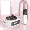 Портативный мини-проигрыватель винила Bluetooth-динамик с функцией караоке