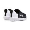 Nike Lil Swoosh Низкие спортивные повседневные кроссовки для малышей Черно-белые AQ3113-001