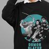 Demon Slayer Sweatshirt Tanjiro Sweater KNY Zenitsu Inosuke Nezuko Unisex Pull