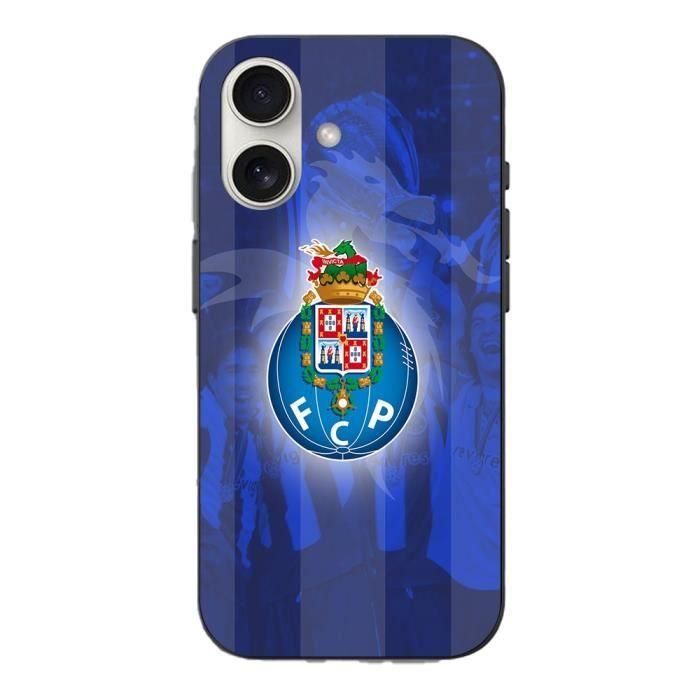 Coque - fcp - Iphone 16 Plus - Souple - Bleu - Motif Portugal