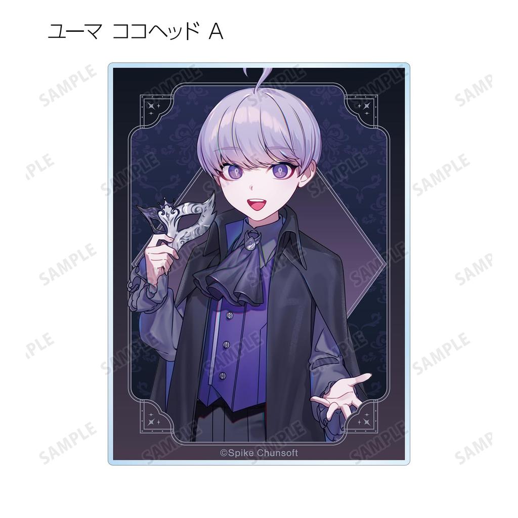 Super Detective Casebook Raincode Honda Roaro Illustration Masquerade Ver. Trading Acrylic Cards BOX of 8