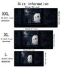 Cute Cartoon Ghost Window Gaming Mouse Pad Desk Mat Mousepad Stitched Edge Non-Slip Rubber Base for PC Office Student Game Work