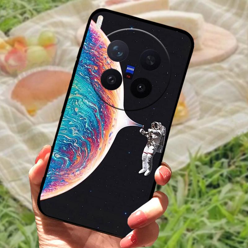 Чехол для VIVO X300 Pro 5G X300Pro V2502A Противоударный Силиконовый Мягкий ТПУ Задняя Крышка Для Телефона VIVO X 300 Pro Чехол Fundas