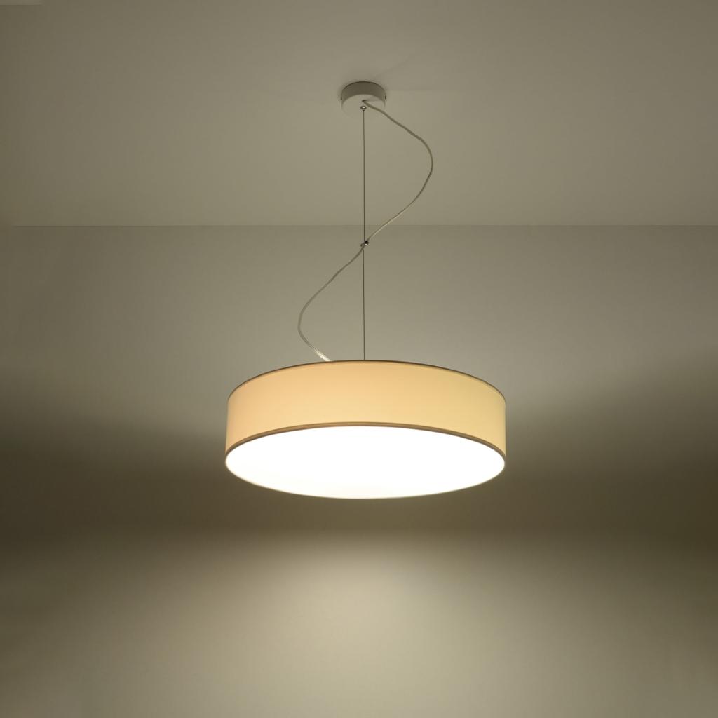 Lampa Wisząca Arena 3 E27 Biały Sollux Sl.0120