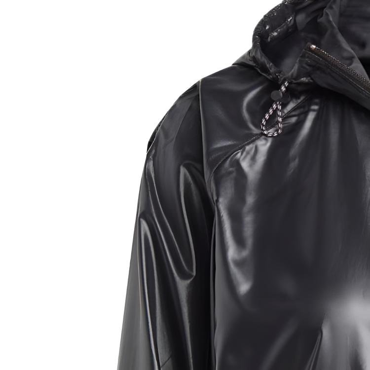 adidas Женская беговая куртка Stella McCartney TruePace Черный Фиолетовое свечение IN5041