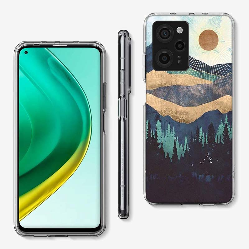 Natural poster landscape art painting Phone Case For Redmi 12 13C 12C 15C 15 9 Power 10 Prime+ 10C 10A 9T 9C 9i 9AT 9A Sport A5