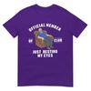 Official Member Of Club Just Resting My Eyes Fathers Day TShirt