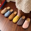 Retro One-pedal Slippers Women's Spring 2025 New Fashion Outer Wear Lazy Thick-soled Bag Head Half Slippers