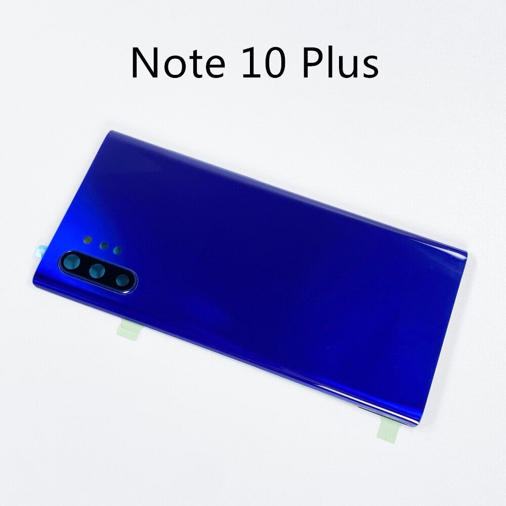 Для Samsung Galaxy Note 10 N970 N970F задняя панель для note10 Plus note10 + N975 N975F корпус задней двери с аккумулятором для камеры