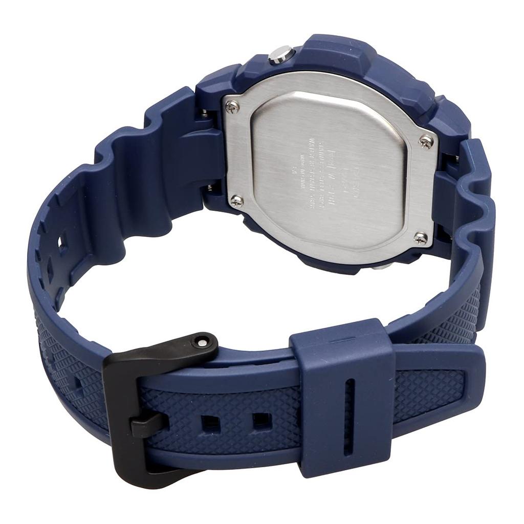 Casio Стандартные цифровые наручные часы W-219H-2A2V / -219H-2AV Мужские аквамариновые / темно-синие Зарубежная модель [Параллельный импорт]