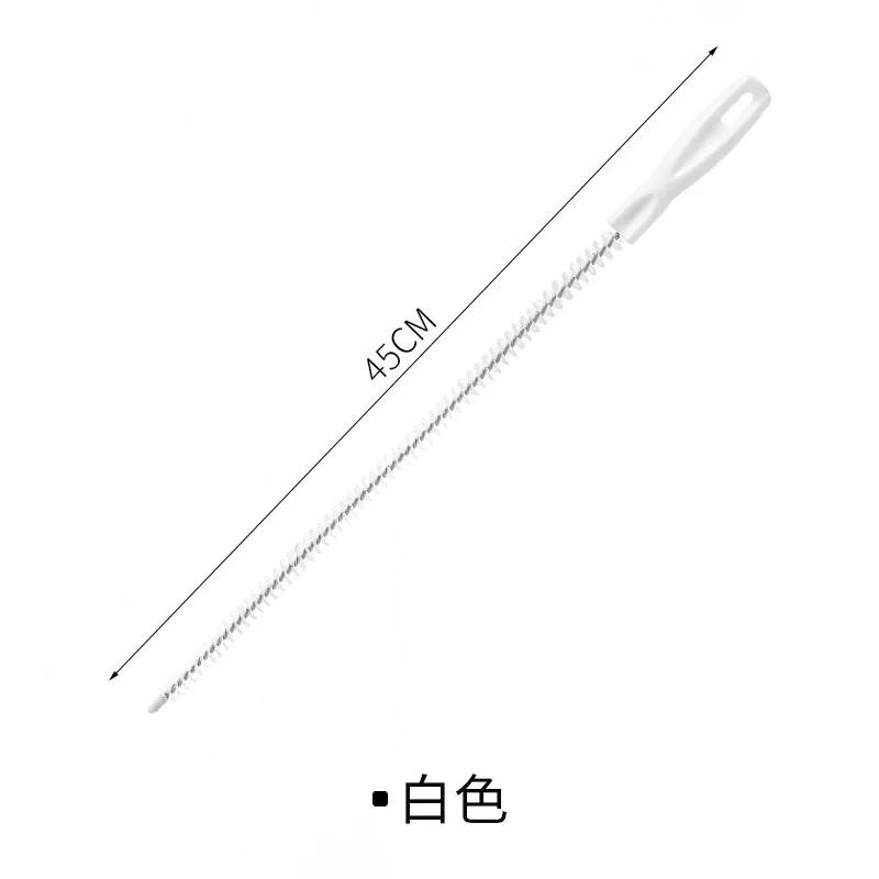 Bathroom Hair Cleaning Brush Pipe Dredging Brush Sewer Sink Cleaning Brush Flexible Drain Cleaner Clog Plug Hole Remover Tool