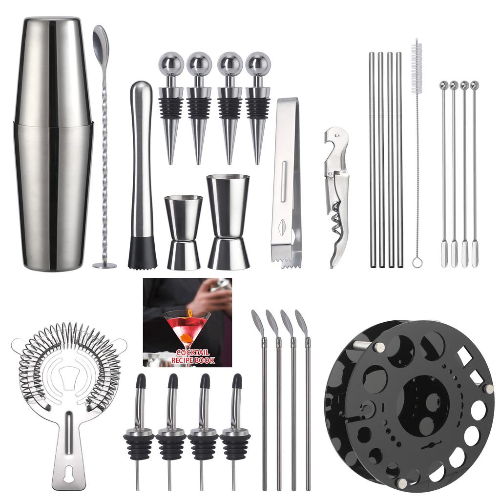 Набор для бармена из нержавеющей стали Самообучающийся шейкер для коктейлей Шейкер Шейкер Шейкер Инструмент Шейкер Барный шейкер