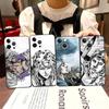 Чехол для телефона Johnny Joestar J-Jojo Для iPhone 16,15,14,13,12,11,Pro,X,XS,Max,XR,Plus,Mini Черный Мягкий Силиконовый Чехол