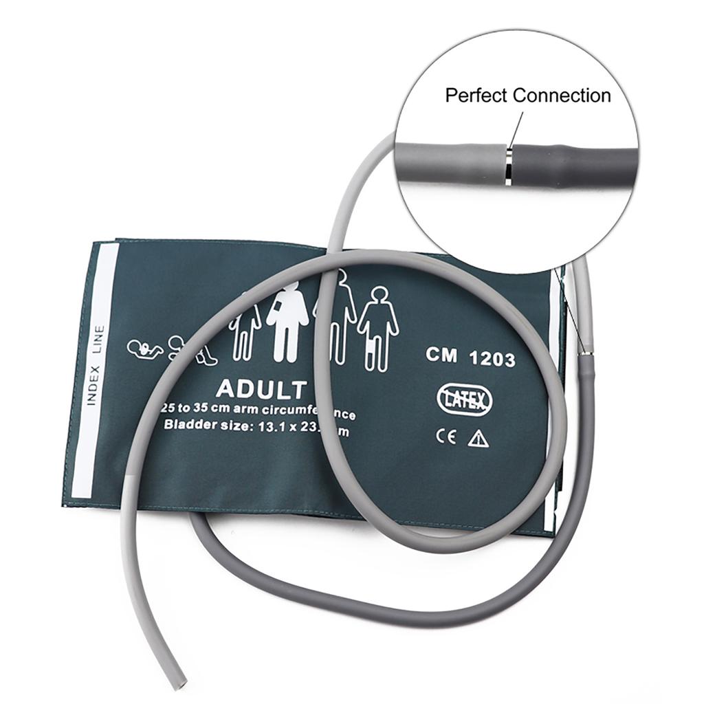 1 комплект, разъем для манжеты для измерения артериального давления, газовый контур, быстрый монитор ЭКГ, адаптер на руку, универсальный тип, инструменты для клиники и больниц