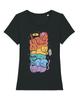 Pride Cats TShirt Funny Womens Pet Gift /  Cotton Ladies Gay