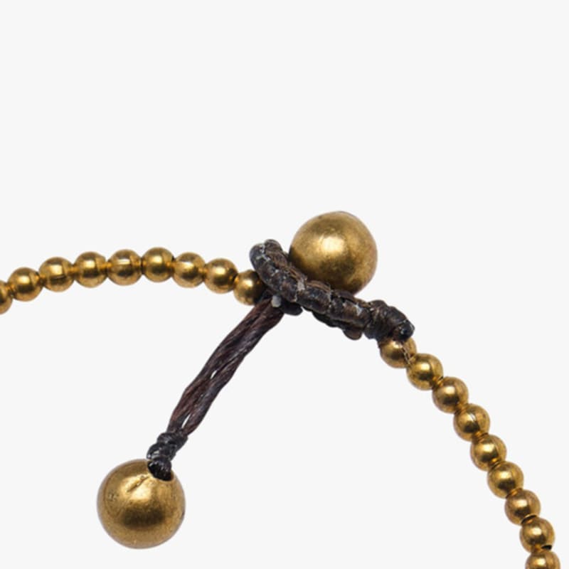 VOYONN Raw Stone Point Bracelet Green 0003