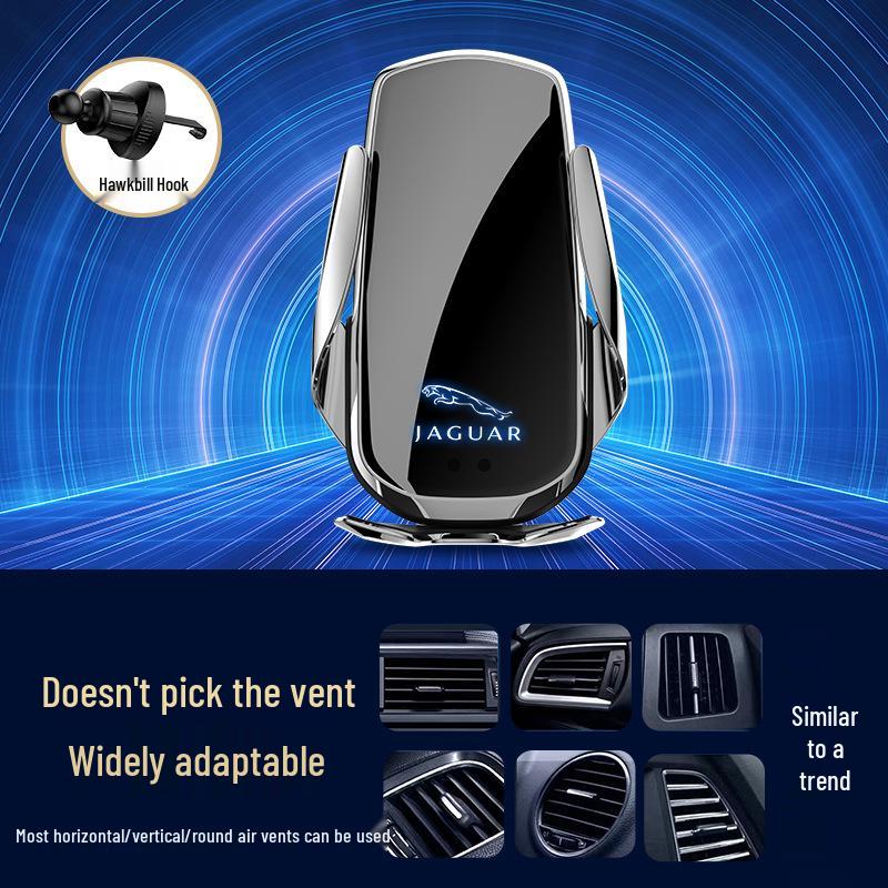 Беспроводная быстрая зарядка держатель для телефона подставка Jaguar XF/XFL/XEL/E-PACE