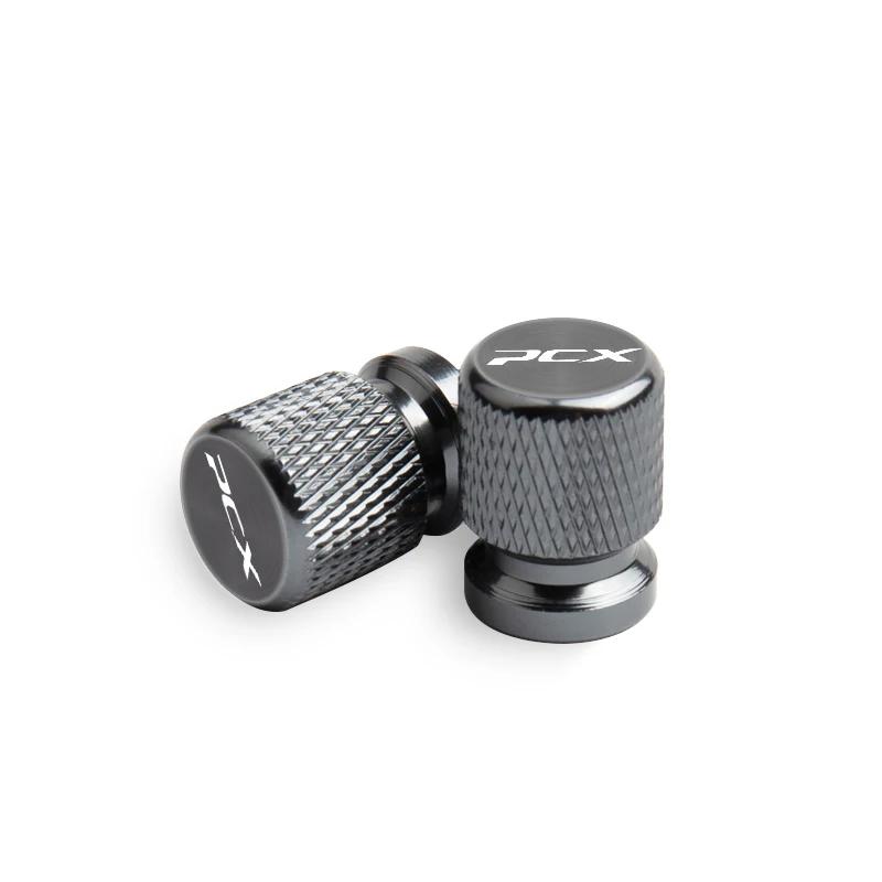 2 шт. Мотоциклетные аксессуары для Honda PCX 125 150 160 PCX125 PCX150 PCX160 2025 2025 Металлические колпачки для ниппеля шины, колпачки для порта подкачки воздуха