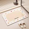 Bathroom absorbent diatom mud toilet  doormat toilet toilet floor mat toilet carpet