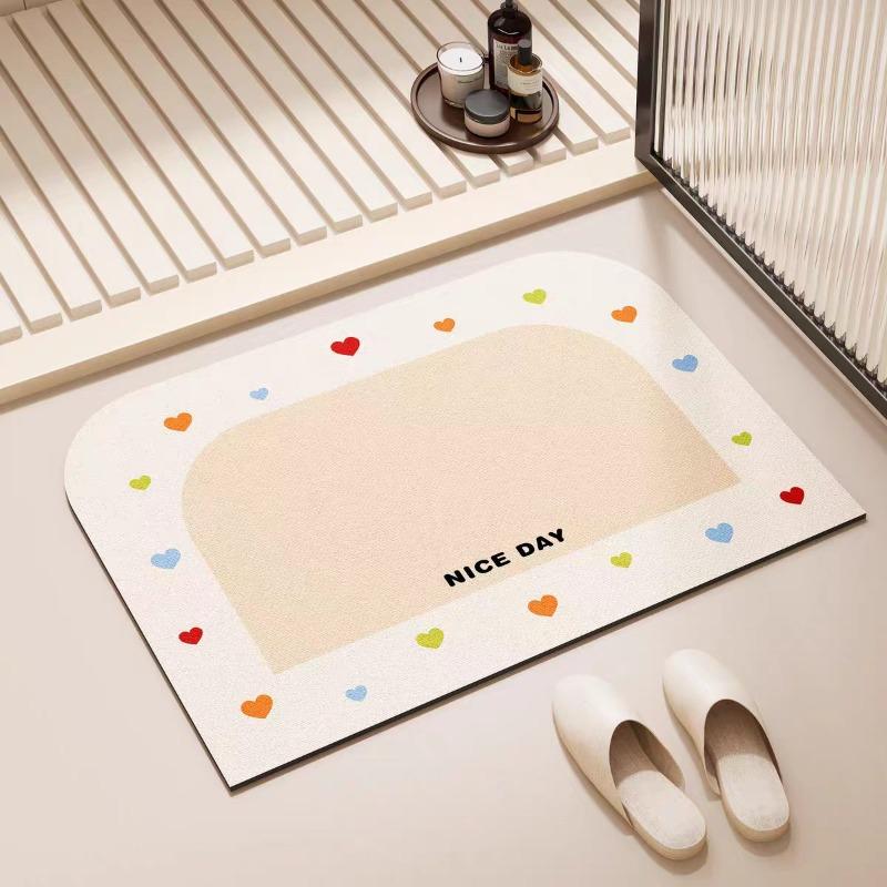 Bathroom absorbent diatom mud toilet doormat toilet toilet floor mat toilet carpet